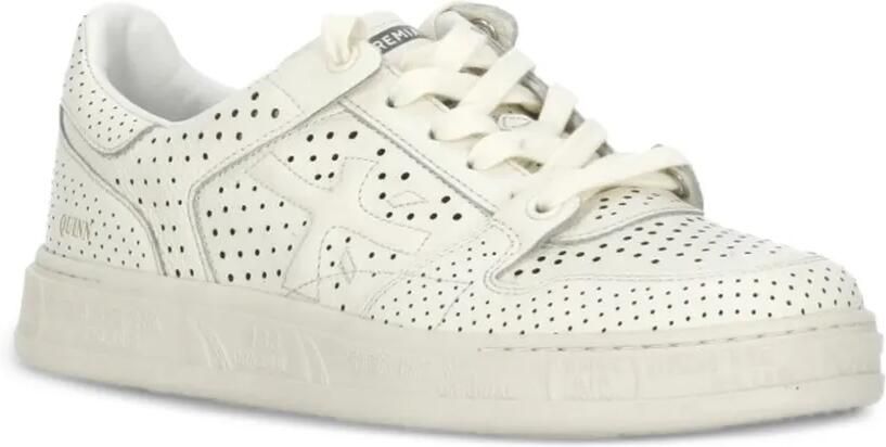Premiata Quinnd 8251 geperforeerde sneakers Beige - Foto 4
