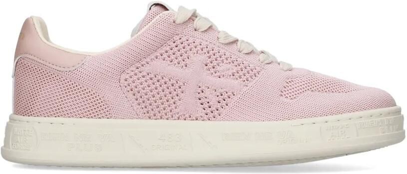 Premiata Quinnd sneakers met logo-patch Roze