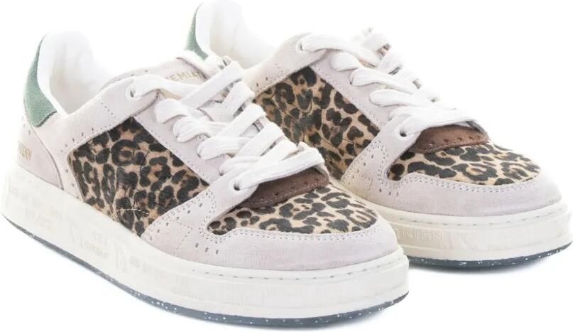 Premiata Quinnd sneakers met stippen Beige - Foto 3