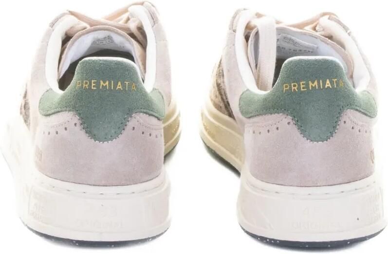 Premiata Quinnd sneakers met stippen Beige - Foto 2