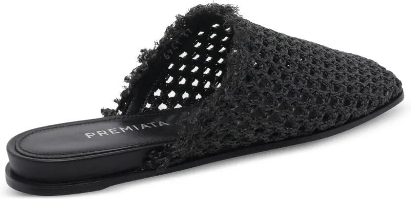 Premiata Rafia Sabot sandalen Zwart - Foto 4