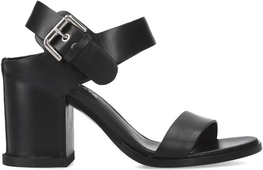 Premiata Sandalen met blokhak en bandjes Zwart