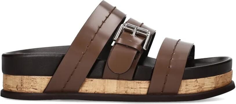 Premiata Sandalen met gesp Bruin