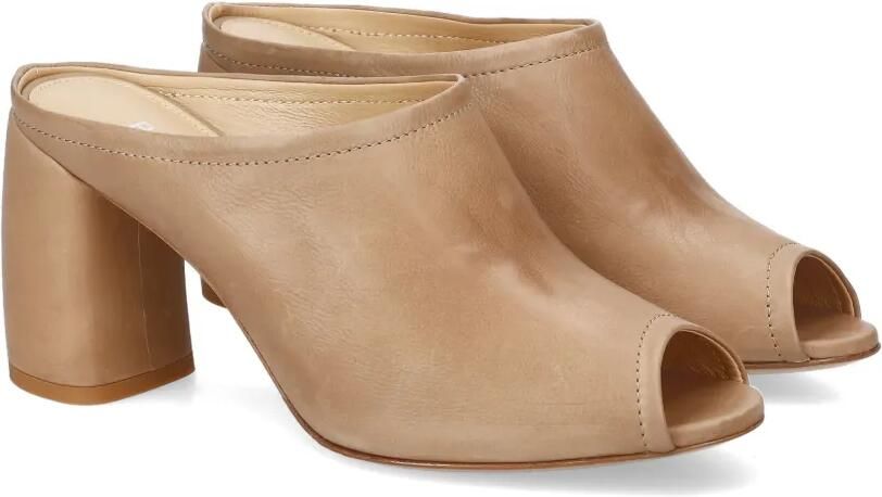 Premiata Sandalen met open neus en hak Beige - Foto 5