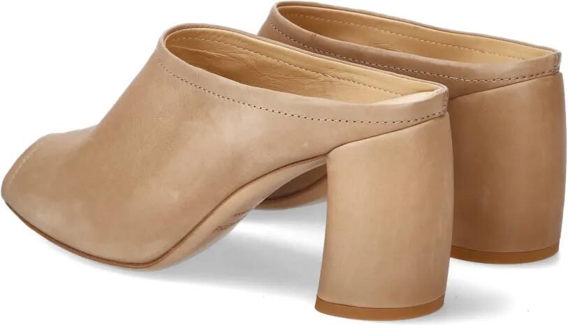 Premiata Sandalen met open neus en hak Beige - Foto 3