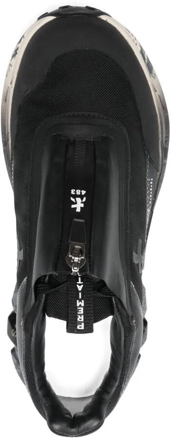 Premiata Sciliar sneakers met ritsdetail Zwart - Foto 4