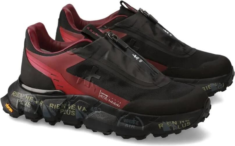 Premiata Sciliard sneakers met ritssluiting Zwart - Foto 2