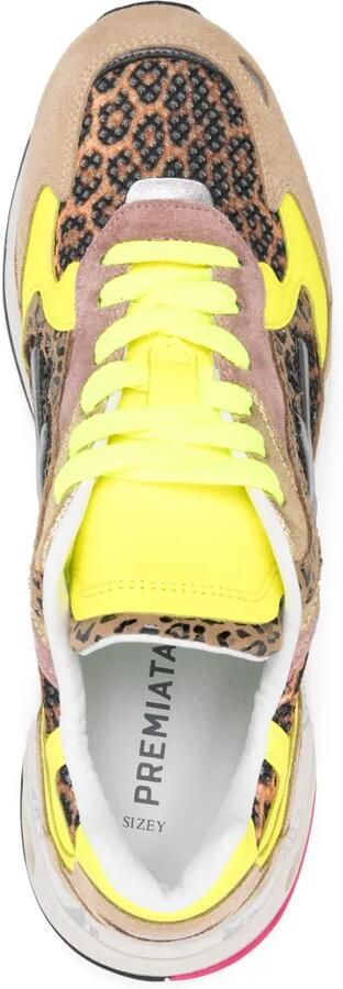Premiata Sharkyd 365 sneakers Bruin - Foto 4