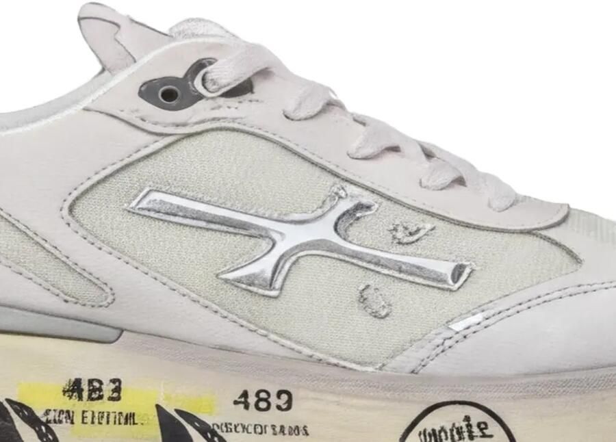 Premiata Sneakers met logopatch Beige - Foto 2