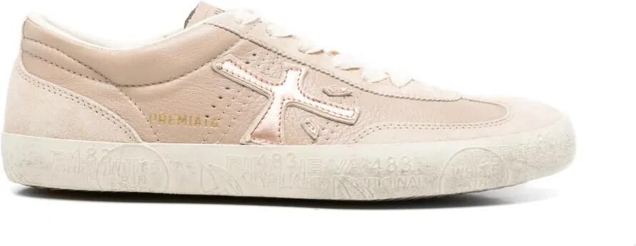 Premiata Sneakers met logopatch Beige