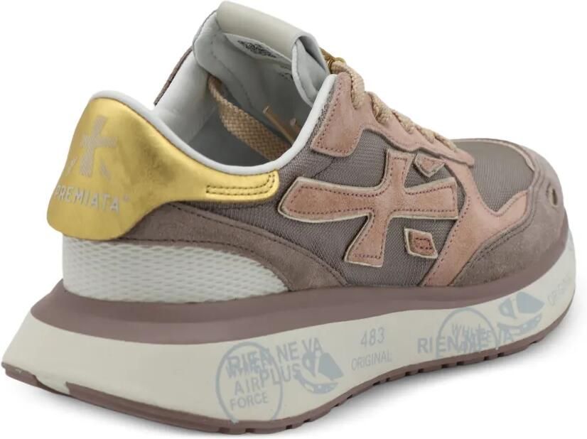 Premiata Sneakers met logopatch Beige - Foto 2