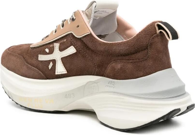 Premiata Sneakers met luipaardprint Bruin - Foto 3