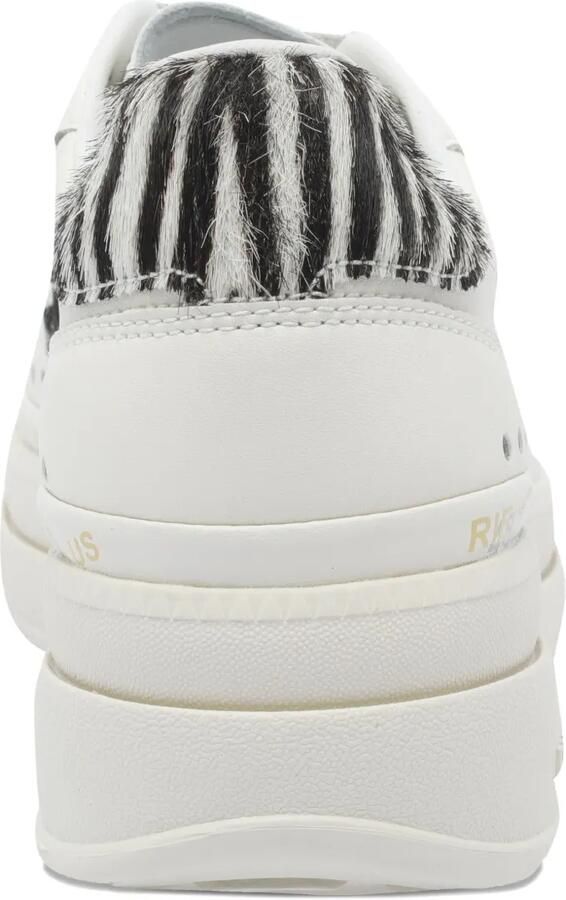 Premiata Sneakers met plateauzool en zebraprint Wit - Foto 2