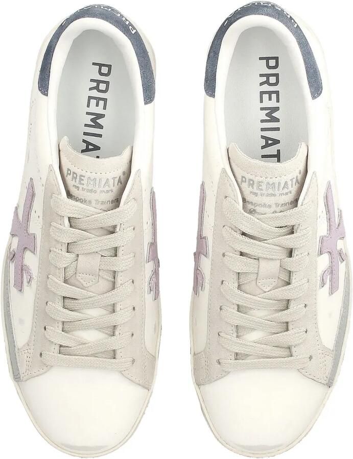 Premiata Steven D 7273 sneakers met applicatie Wit - Foto 2