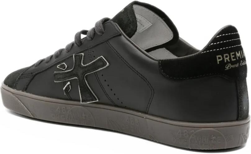 Premiata Steven logo-patch sneakers Zwart - Foto 2