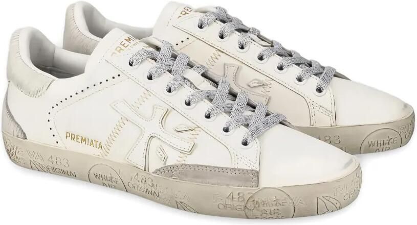 Premiata Stevend sneakers met geborduurd logo Wit - Foto 3