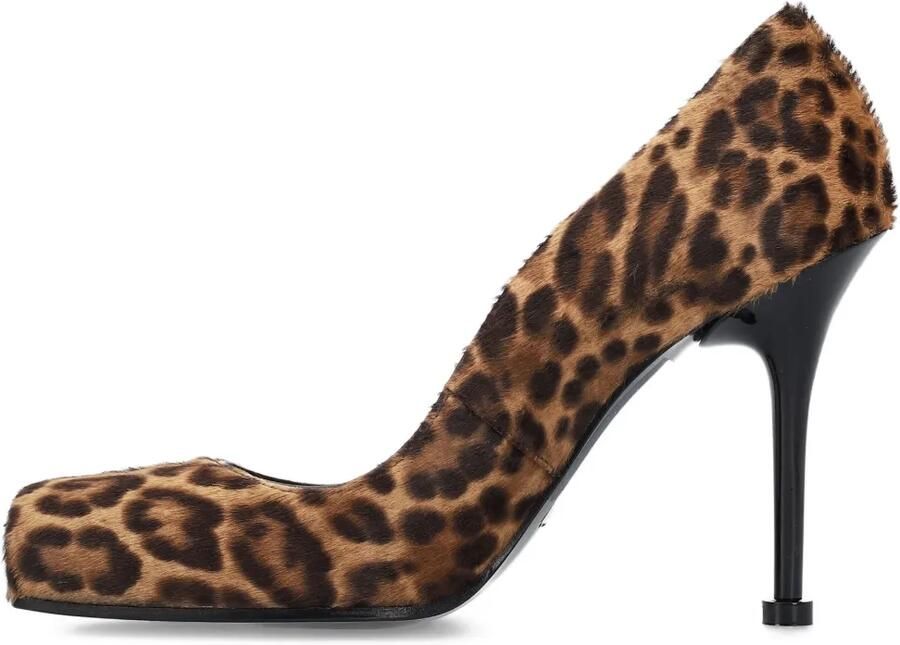 Premiata Stiletto pumps met kalfshaar Bruin