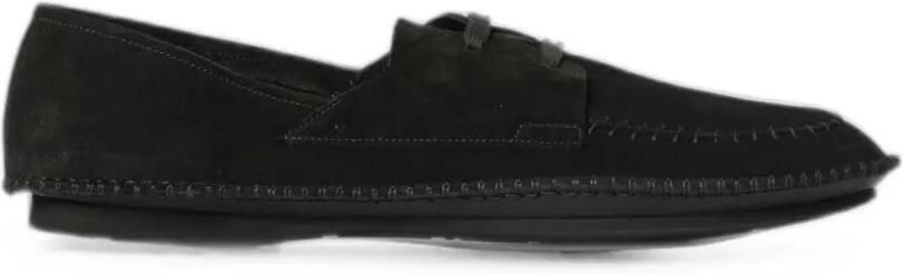 Premiata Suède veterschoenen Zwart
