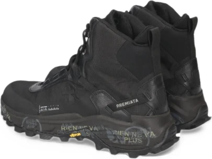 Premiata Trivor logo-embellishment boots Zwart - Foto 5
