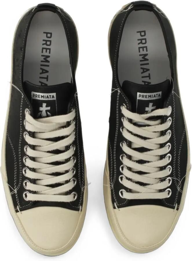 Premiata Vincent 015 leren sneakers Zwart - Foto 2