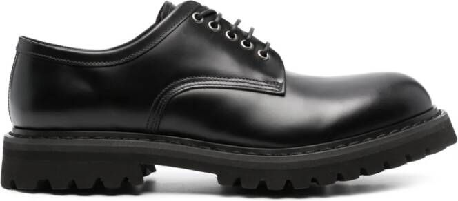 Premiata Rois derby schoenen met veters Zwart