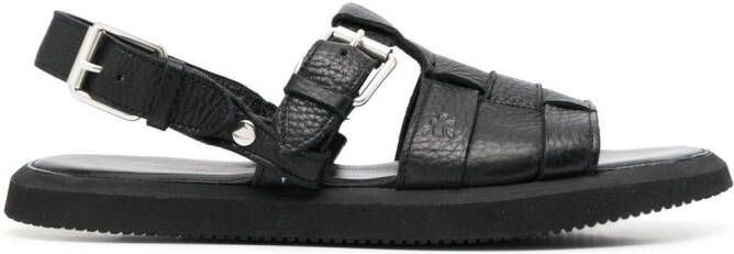 Premiata Sandalen met gespsluiting Zwart