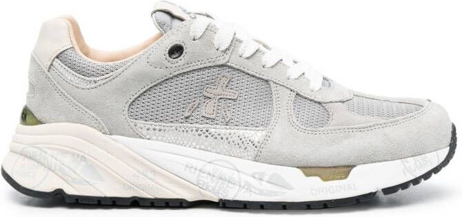 Premiata Sneakers met logopatch Grijs