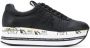 Premiata Beth 3873 sneakers met logopatch Zwart - Thumbnail 1