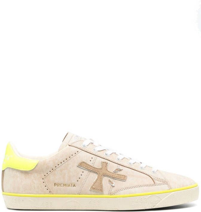 Premiata Steven 6647 suede sneakers Beige