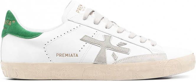 Premiata Steven low-top sneakers Wit
