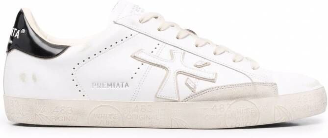 Premiata Steven low-top sneakers Wit