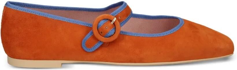 Pretty Ballerinas Camille ballerina's met gesp Oranje