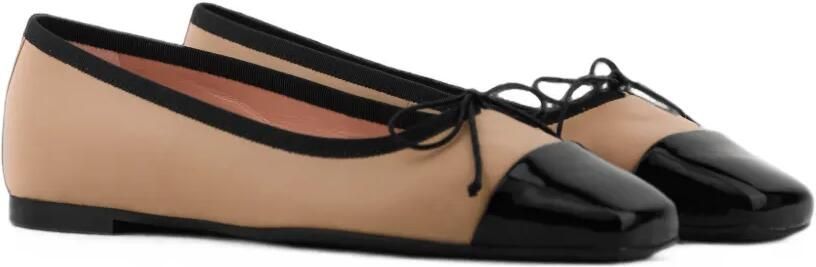 Pretty Ballerinas Camille ballerina's met lakleren neus Beige - Foto 5