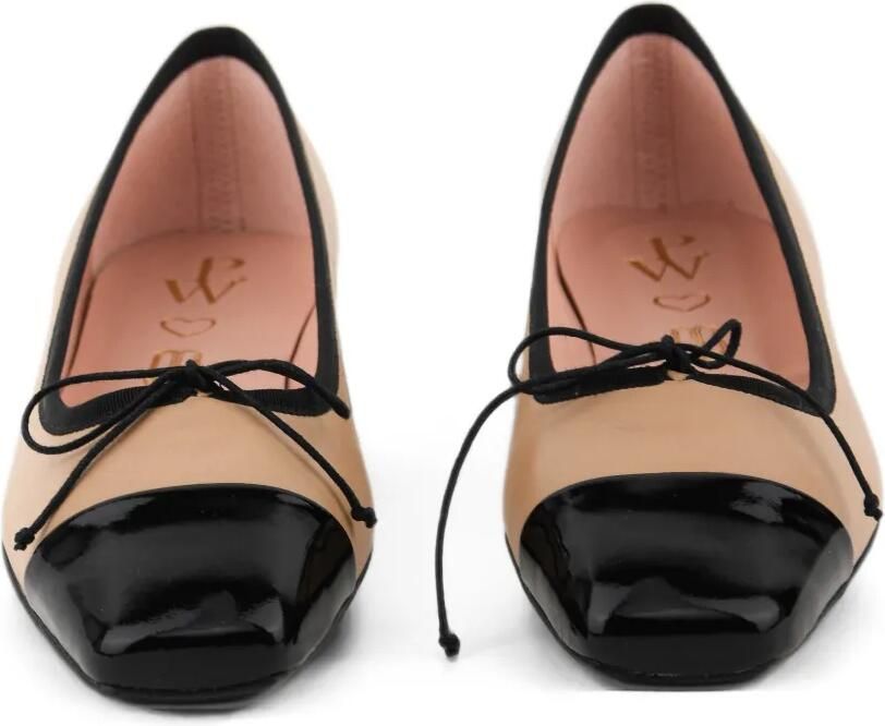 Pretty Ballerinas Camille ballerina's met lakleren neus Beige - Foto 3