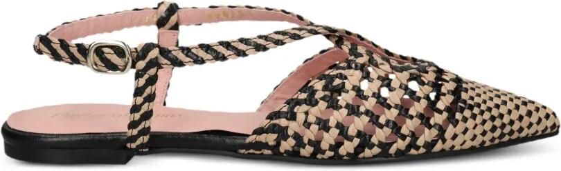 Pretty Ballerinas Ella slingback ballerina's Zwart