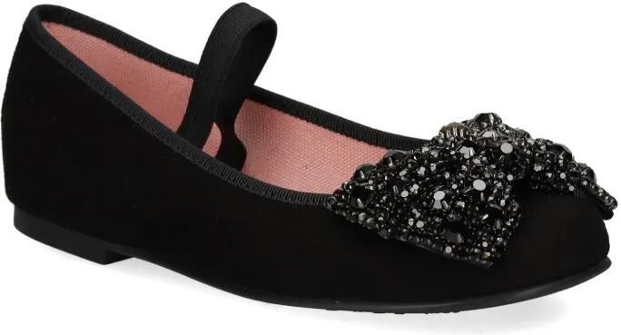 Pretty Ballerinas Kids Ballerina's met strikdetail Zwart
