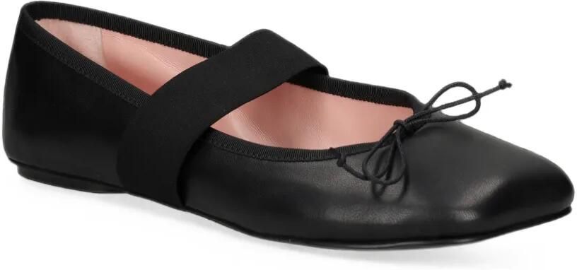 Pretty Ballerinas Yuma ballerina's met elastische band en strikdetail Zwart - Foto 3