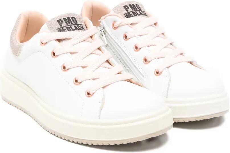 Primigi Sneakers met glitter vlak Wit