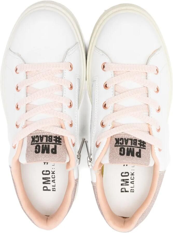 Primigi Sneakers met glitter vlak Wit - Foto 2