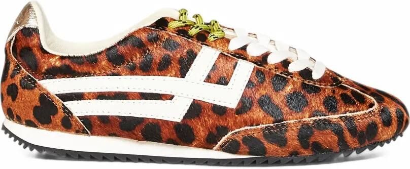 Pro-Keds Racer 77 leopard-print leather sneakers Bruin