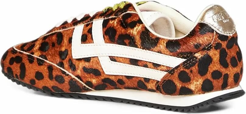 Pro-Keds Racer 77 leopard-print leather sneakers Bruin - Foto 3
