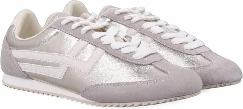Pro-Keds Racer 77 low-top sneakers met metallic effect Zilver - Foto 4