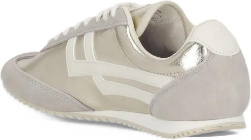 Pro-Keds Racer 77 metallic-leather sneakers Zilver - Foto 4