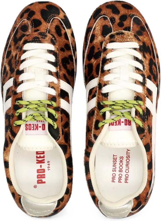 Pro-Keds Racer 77 sneakers met luipaardprint Bruin - Foto 2