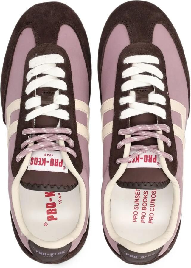 Pro-Keds Racer 77 sneakers met suède vlakken Paars - Foto 2