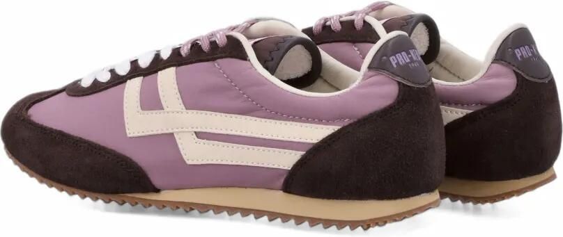 Pro-Keds Racer 77 sneakers met suède vlakken Paars - Foto 4