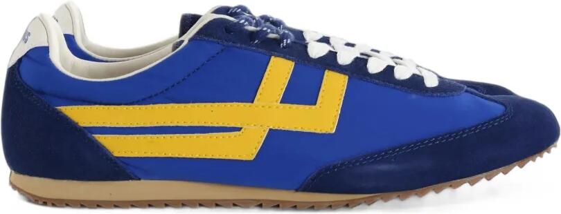 Pro-Keds Racer 77 suede-panelled sneakers Blauw