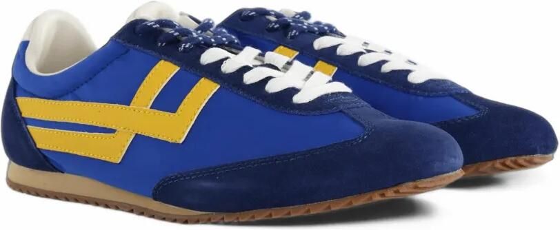Pro-Keds Racer 77 suede-panelled sneakers Blauw - Foto 3