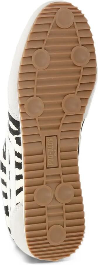 Pro-Keds Racer 77 zebra-print sneakers Wit - Foto 5