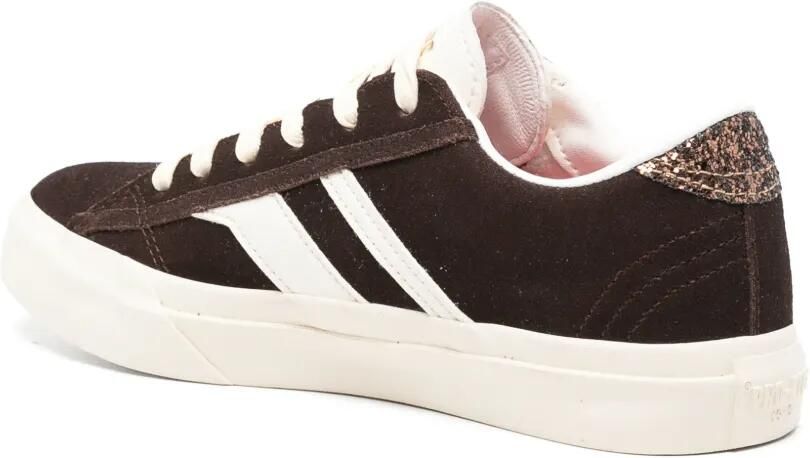 Pro-Keds Royal 1949 sneakers met glitters Bruin - Foto 3